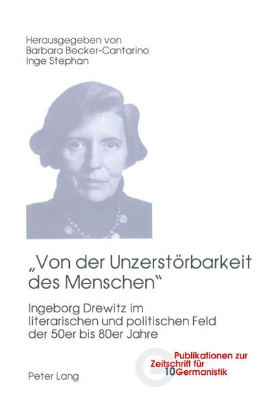 ’Von der Unzerstörbarkeit des Menschen’