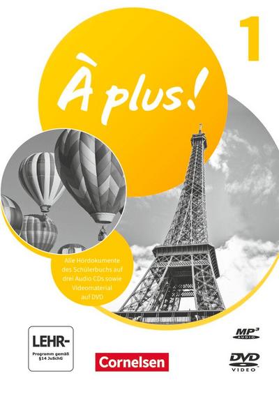 À plus ! 2. Fremdsprache. Band 1 - Audio-CDs und Video-DVD 