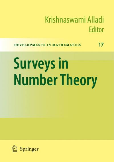 Surveys in Number Theory