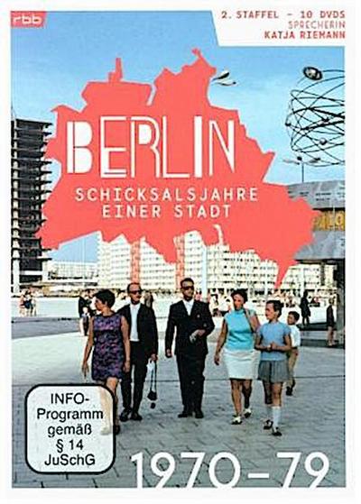 Berlin - Schicksalsjahre einer Stadt. Staffel.2, 10 DVD