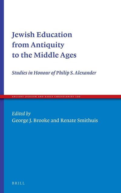 Jewish Education from Antiquity to the Middle Ages