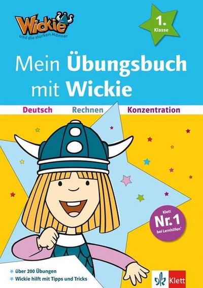 Mein Übungsbuch mit Wickie: Deutsch, Rechnen und Konzentration
