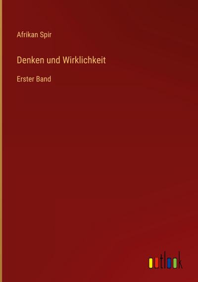 Denken und Wirklichkeit