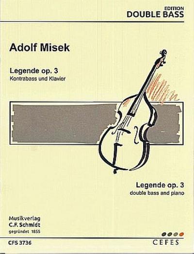 Legende op.3für Kontrabass und Klavier