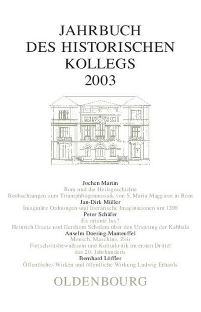 Jahrbuch des Historischen Kollegs 2003