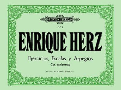 Herz, H: Ejercicios, escalas y arpegios