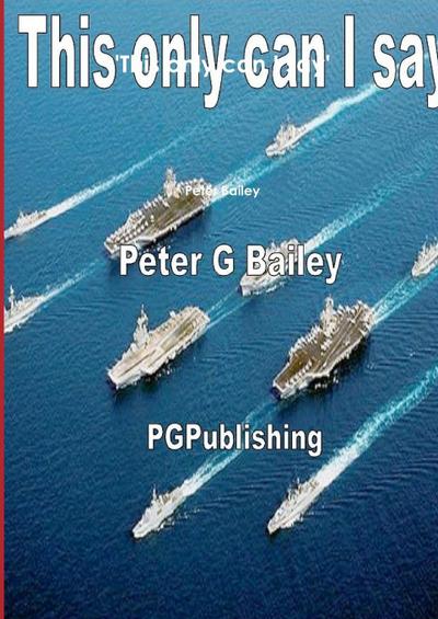 ’This only can I say’