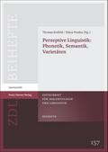 Perzeptive Linguistik: Phonetik, Semantik, Varietäten