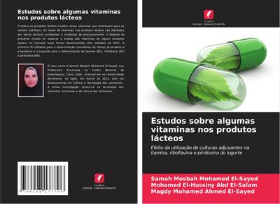 Estudos sobre algumas vitaminas nos produtos lácteos