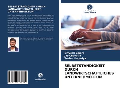 SELBSTSTÄNDIGKEIT DURCH LANDWIRTSCHAFTLICHES UNTERNEHMERTUM