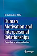 Human Motivation and Interpersonal Relationships