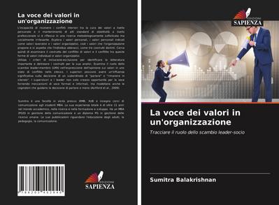La voce dei valori in un’organizzazione