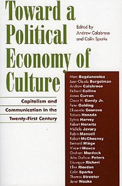 Toward a Political Economy of Culture