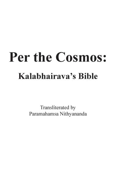 Per the Cosmos