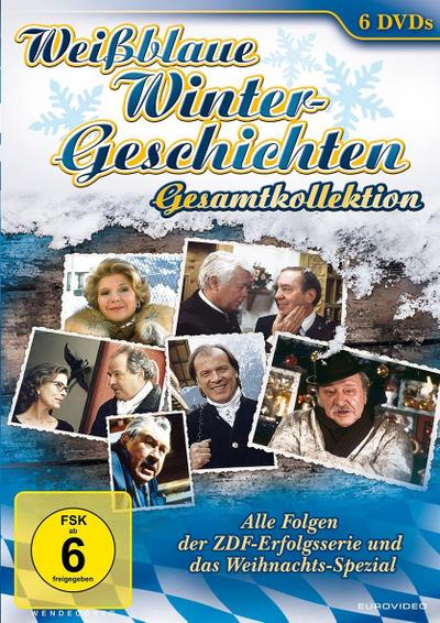 Weißblaue Wintergeschichten - Gesamtkollektion, 6 DVD, 6 DVD-Video