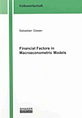Financial Factors in Macroeconometric Models