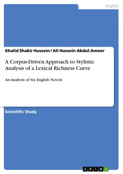A Corpus-Driven Approach to Stylistic Analysis of a Lexical Richness Curve