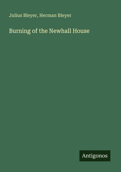 Burning of the Newhall House