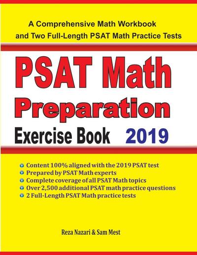 PSAT Math Preparation Exercise Book
