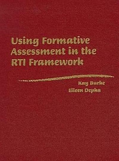 Using Formative Assessment in the RTI Framework