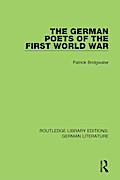 The German Poets of the First World War