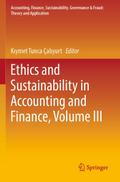Ethics and Sustainability in Accounting and Finance, Volume III