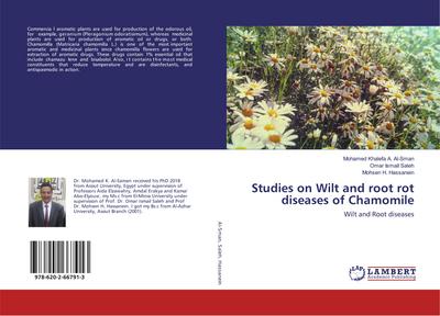 Studies on Wilt and root rot diseases of Chamomile