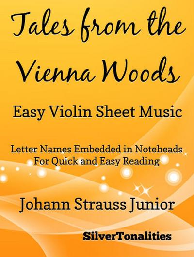 Tales from the Vienna Woods - Easy Violin Sheet Music