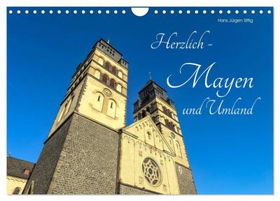 Herzlich Mayen und Umland (Wandkalender 2026 DIN A4 quer), CALVENDO Monatskalender
