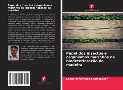 Papel dos insectos e organismos marinhos na biodeterioração da madeira