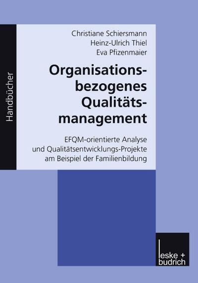 Organisationsbezogenes Qualitätsmanagement