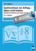 Sachrechnen im Alltag - üben und testen