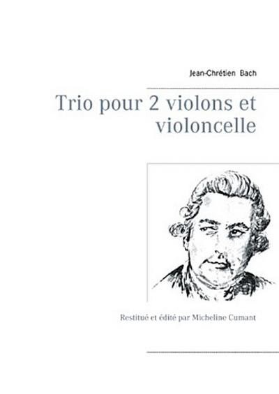 Trio pour 2 violons et violoncelle