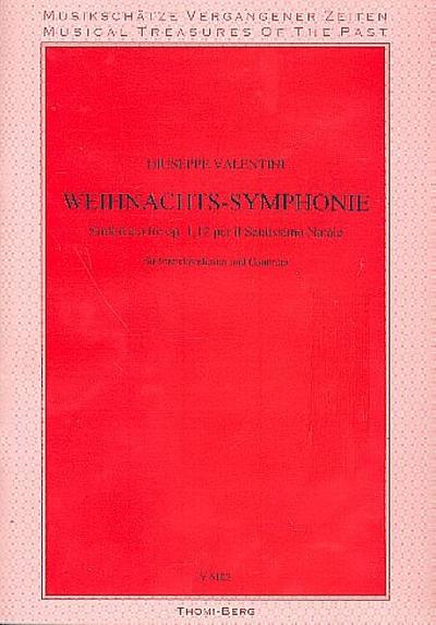 Weihnachtssinfonie op.1,12für Streichorchester und Bc