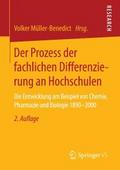 Der Prozess der fachlichen Differenzierung an Hoch