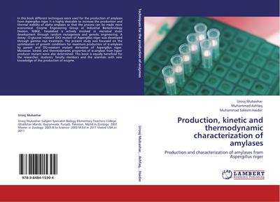 Production, kinetic and thermodynamic characterization of amylases