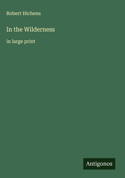 In the Wilderness