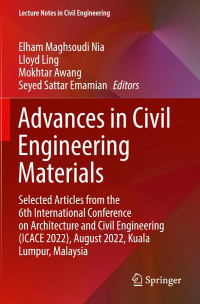 Advances in Civil Engineering Materials