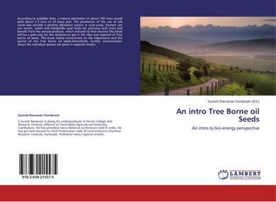 An intro Tree Borne oil Seeds