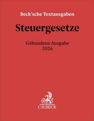 Steuergesetze Gebundene Ausgabe 2026