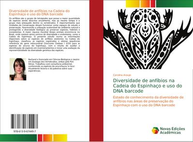Diversidade de anfíbios na Cadeia do Espinhaço e uso do DNA barcode