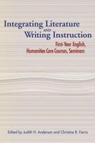 Integrating Literature and Writing Instruction
