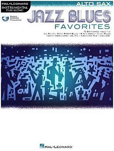 Instrumental Play-Along Jazz Blues Favorites, Alto Saxophone