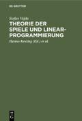 Theorie der Spiele und Linearprogrammierung