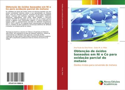 Obtenção de óxidos baseados em Ni e Co para oxidação parcial do metano