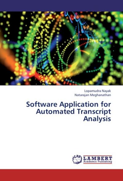 Software Application for Automated Transcript Analysis