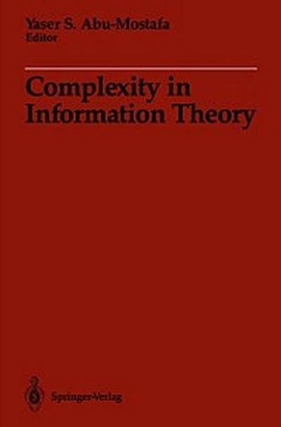 Complexity in Information Theory