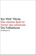 Das nächste Spiel ist immer das schwerste