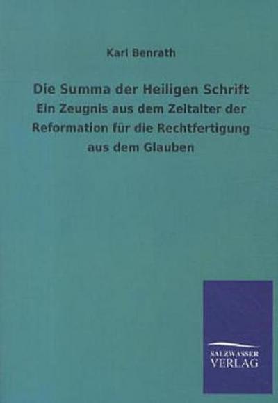 Die Summa der Heiligen Schrift