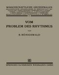 Vom Problem des Rhythmus